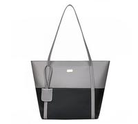 Sac fourre-tout pour femme, sac à main pour femme, sac à main en cuir synthétique souple, grande capacité, sac à bandoulière léger et élégant, avec poignée pour travailler, simple et élégant pour le