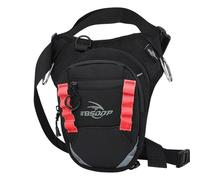 Sac fourre-tout pour homme, sac fourre-tout pour moto, sac de réservoir de moto | Sacs de cuisse en plein air réfléchissants multi-usages résistants à l'eau pour cyclisme randonnée Ca, rouge, Consulte