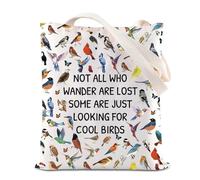 Sac fourre-tout pour observation des oiseaux, sac à bandoulière pour observateur d'oiseaux, cadeau d'ornithologue, cadeau pour les amoureux de la nature, Sac fourre-tout pour oiseaux, 35*40cm