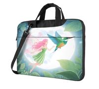 Sac fourre-tout pour ordinateur portable avec bandoulière et poignée pour le bureau et les voyages, Lady and Bird, 13 inch