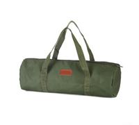 Sac fourre-tout pour outils de camping, piquets de tente, cordes, en tissu Oxford 900D avec poignée de transport confortable (vert)