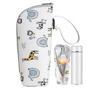 Sac fourre-tout protecteur de bouteille, sac fourre-tout en papier d'aluminium,Fourre-tout isotherme extérieur | Sac chauffant portatif de refroidisseur de biberon d'allaitement pour l'extérieur, cent