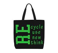 Sac Fourre-Tout Recycler Réutiliser Renouveler Repenser Sac Enfant Lavables Réutilisable Sacs En Toile, Pour École, Voyage, Filles, Burea