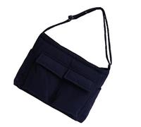 Sac fourre-tout réutilisable de grande capacité décontracté avec sac à bandoulière pratique en toile pour un usage quotidien compact et facile à transporter, D, One Size