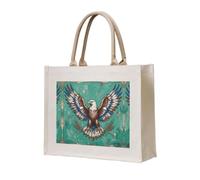 Sac fourre-tout réutilisable en toile avec imprimé chien | Créez votre propre sac, capacité spacieuse pouvant contenir des cadeaux essentiels au quotidien, des cadeaux significatifs