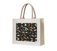 Sac fourre-tout réutilisable en toile avec imprimé chien | Créez votre propre sac, capacité spacieuse pouvant contenir des cadeaux essentiels au quotidien, des cadeaux significatifs
