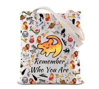 Sac fourre-tout réutilisable Motif Roi Lion « Remember Who You Are », Remember Tote, 35*40cm