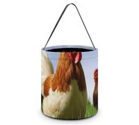 Sac fourre-tout réutilisable pour Halloween, motif famille d'éléphants, sac à goûter portable pour cadeaux, shopping, Herbe de poulet amusante, Taille unique