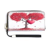 Sac fourre-tout romantique avec cœurs et feuilles d'arbre - Style : 20 x 10,5 cm, Style :, 20.0*10.5cm