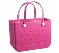 Sac Fourre-Tout Sac De Plage en Caoutchouc EVA, Sac Fourre-Tout De Plage en Caoutchouc Imperméable, Sacs De Voyage Ouvert Portable pour Voyage Camping Plage Sport Piscine Gymnase Marché Shopping