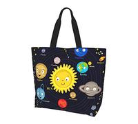Sac fourre-tout Solar Systems pour femmes, sacs fourre-tout pour femmes, sac fourre-tout étanche pour professeur, salle de sport, travail, école avec poche intérieure