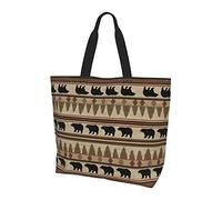Sac fourre-tout sud-ouest américain pour femme, sacs fourre-tout pour femme, sac fourre-tout étanche pour professeur, salle de sport, travail, école avec poche intérieure