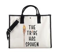 Sac fourre-tout Survivor The Tribe Has Spoken - Cadeau pour amoureux de l'émission de télé-réalité, Tribe Spoken Tote, 36 cm x 32 cm