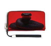 Sac fourre-tout tendance avec motif serpent aux yeux noirs, sac à main pour femme, sac de rangement mignon pour femme, style, 20 x 10,5 cm, Style :, 20.0*10.5cm