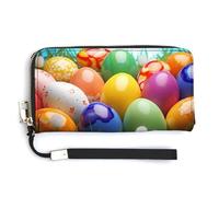 Sac fourre-tout tendance avec motif œufs colorés, sac à main pour femme, sac de rangement mignon pour femme, style, 20 x 10,5 cm, Style :, 20.0*10.5cm
