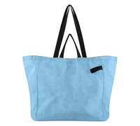 Sac fourre-tout tendance en toile pour femme, sac d'épicerie, sac de plage, cadeau de demoiselle d'honneur, bleu ciel clair