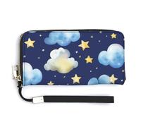 Sac fourre-tout tendance motif étoiles et nuages, sac à main à bandoulière, sac à main pour femme, sac de rangement mignon pour femme, style, 20 x 10,5 cm, Style :, 20.0*10.5cm