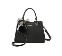 Gallantry, sac de transport pour femmes tricolore avec pompon & écharpe, noir
