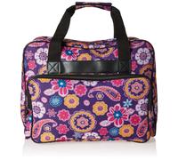 Sac fourre-tout violet en toile pour machine coudre Janome Universal