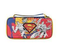 FR-TEC Superman Premium Sac avec boîte de jeu pour Nintendo Switch