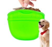 Sac friandises chien silicone, Fanny pack clip taille réglable, Conteneurs imperméables entraînement chiot, Fournitures dresseur pratiques, Design portable durable, Utilisation quotidienne confortable