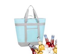 Sac Frigo | Grand sac de voyage pour réfrigérateur souple - Conteneur pliable et réutilisable pour déjeuner au sac portable pour garder les aliments frais idéal pour les excursions en plein air