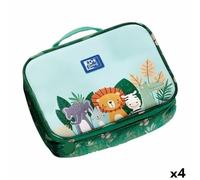 Sac glacière goûter Oxford Multicouleur 22 x 17 x 7 cm (4 Unités)