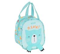 Sac glacière goûter Safta Cat Turquoise (19 x 22 x 14 cm)