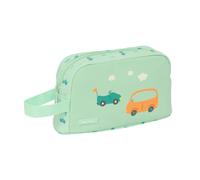 Sac glacière goûter Safta Voitures Vert 21.5 x 12 x 6.5 cm