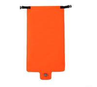 Sac gonflable de camping fabriqué en nylon ; convient non seulement comme gonfleur à coussin d'air, mais aussi comme rangement (orange)