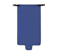 Sac gonflable multifonction pour le camping comme pompe à air et rangement étanche (bleu foncé)