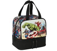 Safta AVENGERS FOREVER - Porte-goûter, qualité et résistance maximale, pour repas, goûter et petit déjeuner, 20 x 15 x 20 cm, multicolore