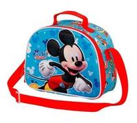 Mickey Mouse House-Sac à Goûter 3D, Bleu