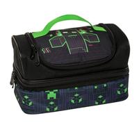 Sac Goûter Isotherme Minecraft Zombie 21 Cm - Sac Déjeuner Multicolore TU