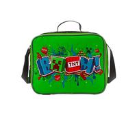 Sac goûter Minecraft TNT - Noir - Enfant - 26cm - Synthétique