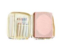 Sac Grande Pochette Zip Lettre Mignonne Fournitures Maquillage