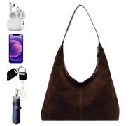 Sac Hobo texturé, sac à main texturé - Sac à bandoulière d’automne