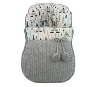 Sac housse de siège SPÈCIFIQUE pour Jane MATRIX. C’est disponible en plusieurs modèles et couleurs. (Dakota (Tipis et plumes) Gris)