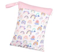 Sac humide sec, sac humide pour maillot de bain, organiseur de sac à langer avec 2 poches zippées imperméable | Sac de voyage pour linge sale portable, réutilisable, lavable, pour crème, B, Consulte