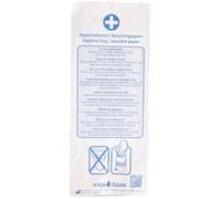Sac hygiénique en papier, imprimé, blanc