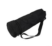 Sac imperméable pour tapis de yoga avec sangle réglable et porte-bouteille d'eau, conçu pour un transport facile et une protection des essentiels de yoga (beige)