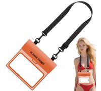Sac imperméable pour téléphone portable - Sac de transport de téléphone portable imperméable en PVC | Sac de téléphone imperméable avec cordon de serrage, grande couche
