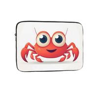 Sac intérieur pour Ordinateur Portable Red Crab, Housse de Protection en Tissu Oxford résistant et Portable, Durable, adapté au Bureau et aux Voyages.