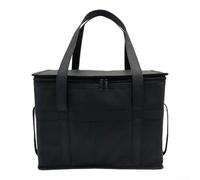 Sac isolant en non-tissé de 30 L conçu pour une rétention prolongée de la température pendant les pique-niques, les journées à la plage et les trajets (noir)