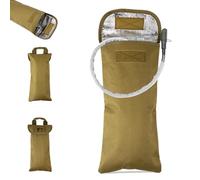 Sac Isolant pour Poche à Eau, Housse Isolante en Tissu Oxford Noir à Eau Isolée Sac Protection 2L Garder l'eau Froide Manchon (Kaki, Pas de Poche Incluse)