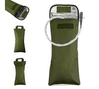 Sac Isolant pour Poche à Eau, Housse Isolante en Tissu Oxford Noir à Eau Isolée Sac Protection 2L Garder l'eau Froide Manchon (Vert, Pas de Poche Incluse)