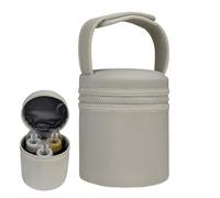 Sac Isolé Pour Lait Maternel - Bouteilles Isolées | Bouteilles De Lait Sac Avec Sangle Détachable, Storeg De Lait Maternel Pour Voyage, Sac De Refroidissement En Bouteille Convient À 2 Grands B, beige