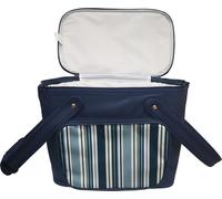 Sac isotherme 20l sac de transport glacière sac lunch avec poignées bleu