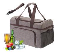 Sac Isotherme,30 Litres Housse Imperméable Souple Pliable,Contenants Thermiques Imperméables Pour Aliments Froids | Idéal Pour Déjeuner Voyage Aliments École Plage Épicerie Pique-Nique Courses