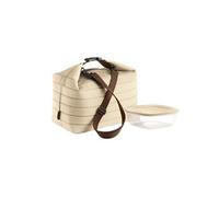 Sac isotherme 30x18x30 cm avec sa boite crème - - Beige - Polyester